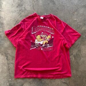 Vintage essential Arkansas Razorbacks Football T-shirt